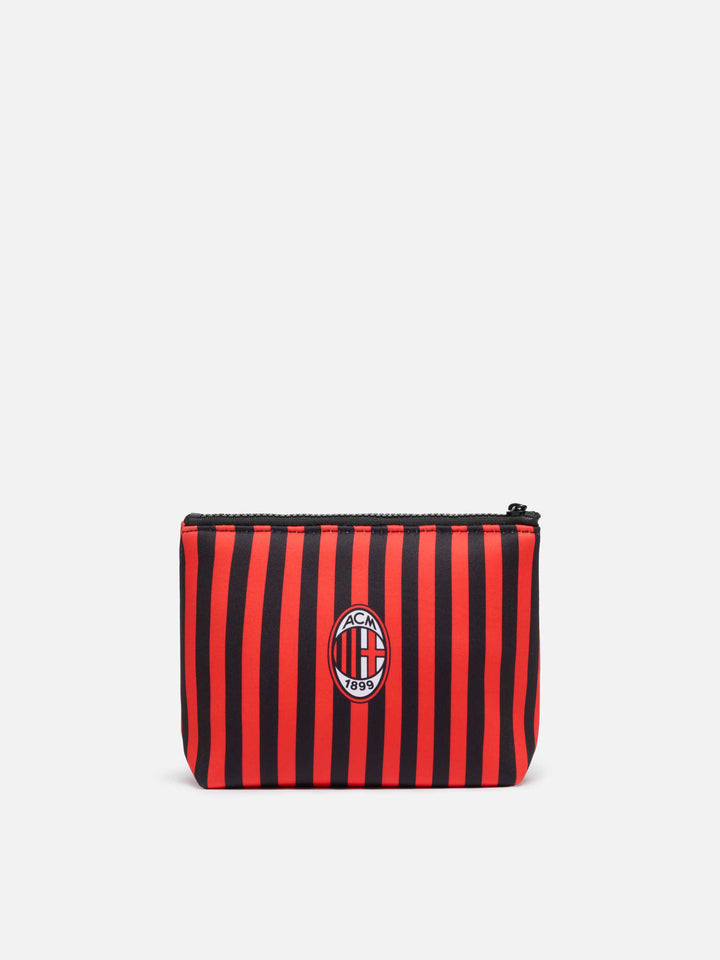 Aline scuba pochette with Milan print | AC MILAN SPECIAL EDITION - MC2 Saint Barth