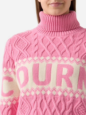 Maglione Anton a mezzo collo con jacquard Saint Barth