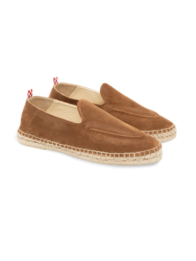 Armand-Espadrilles aus braunem Wildleder
