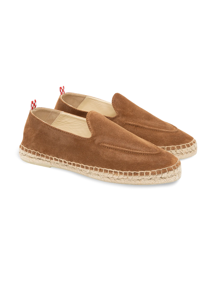 Armand-Espadrilles aus braunem Wildleder
