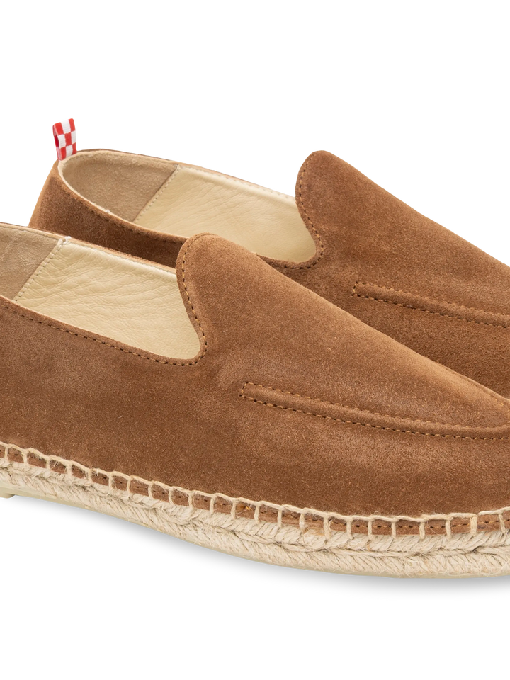 Armand-Espadrilles aus braunem Wildleder