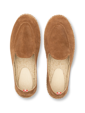 Armand-Espadrilles aus braunem Wildleder