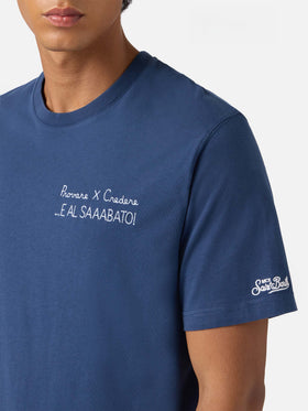 T-shirt in cotone invernale Arnott con ricamo Provare per credere | YUPPIES SPECIAL EDITION