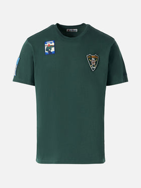 Arnott t-shirt with multicolor patches