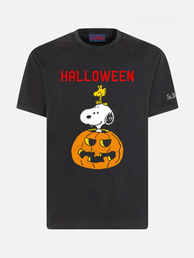 Man heavy cotton t-shirt with Halloween print | SNOOPY - PEANUTS™ SPECIAL EDITION