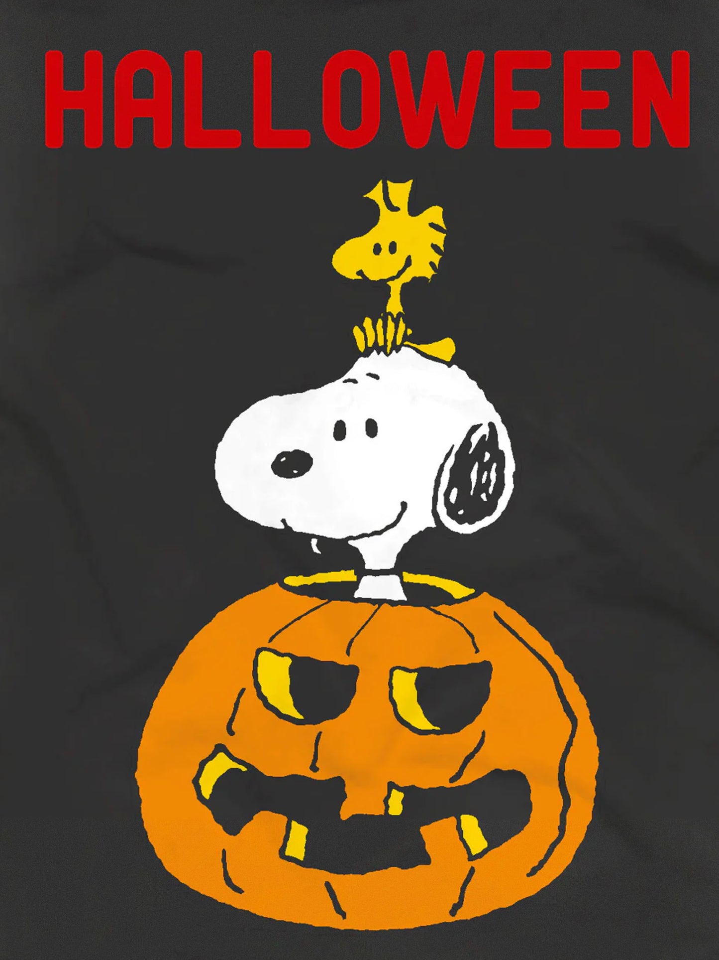 Man heavy cotton t-shirt with Halloween print | SNOOPY - PEANUTS™ SPECIAL EDITION