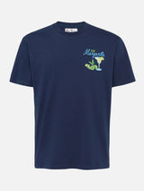 Winter cotton t-shirt Arnott with Margarita print