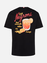 Winter cotton t-shirt Arnott with Negroni print