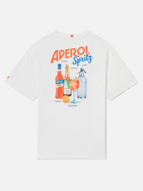T-shirt Arnott off white in cotone con stampa Aperol Spritz | Special edition