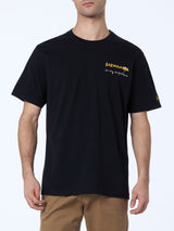 Man heavy cotton t-shirt Arnott with Barman embroidery