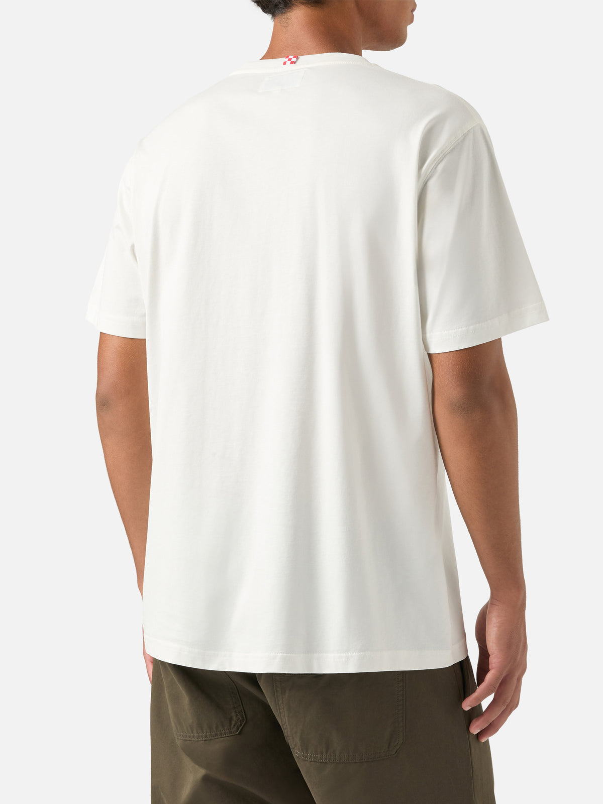 T-shirt en coton Off white Arnott avec broderie I'm A Man Of Class 
