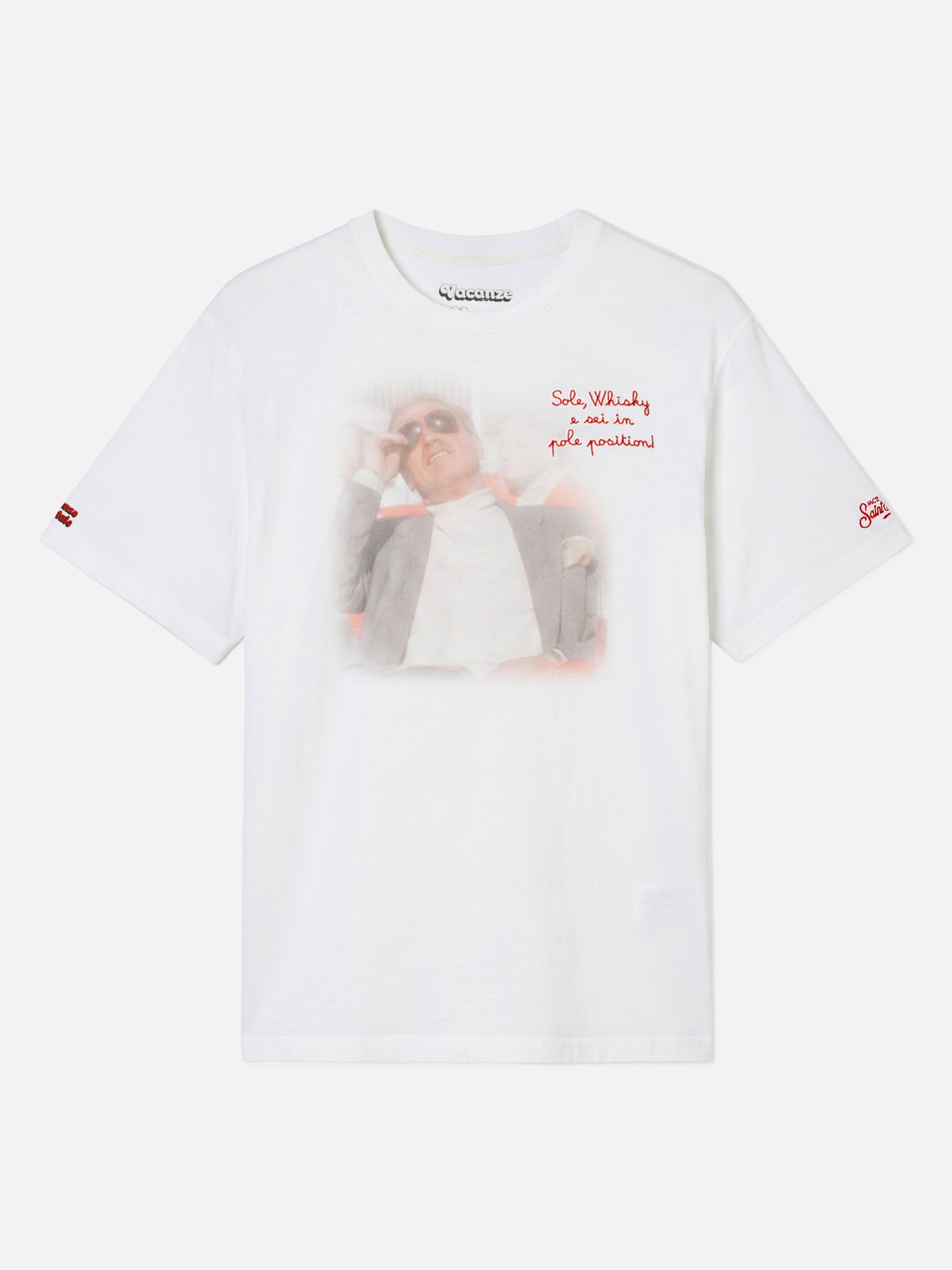 Herren-T-Shirt Arnott mit Sole, Whisky...-Stickerei | VACANZE DI NATALE SONDEREDITION
