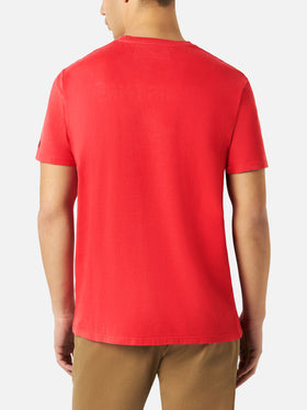 Herren-T-Shirt aus schwerer Baumwolle mit Snoopy-Aufdruck | Peanuts™ Sonderausgabe