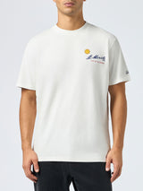 Man heavy cotton t-shirt Arnott with St. Moritz sun print | ST. MORITZ TOP OF THE WORLD SPECIAL EDITION