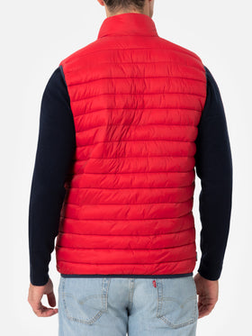Man red padded vest Aspen - MC2 Saint Barth