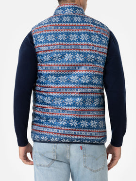 Man red padded vest Aspen - MC2 Saint Barth