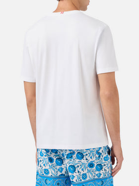 T-shirt Austin in cotone con ricamo Portofino Gin | Special Edition
