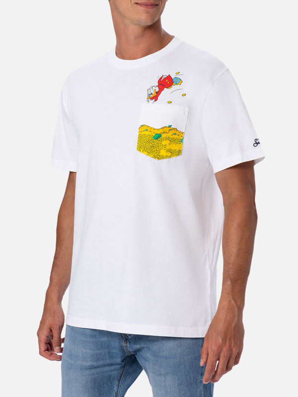 T-shirt uomo in cotone Austin con stampa Zio Paperone | ©EDIZIONE SPECIALE DISNEY