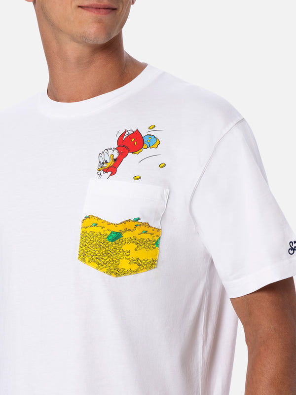 Man cotton t-shirt Austin with Uncle Scrooge print | ©DISNEY SPECIAL EDITION