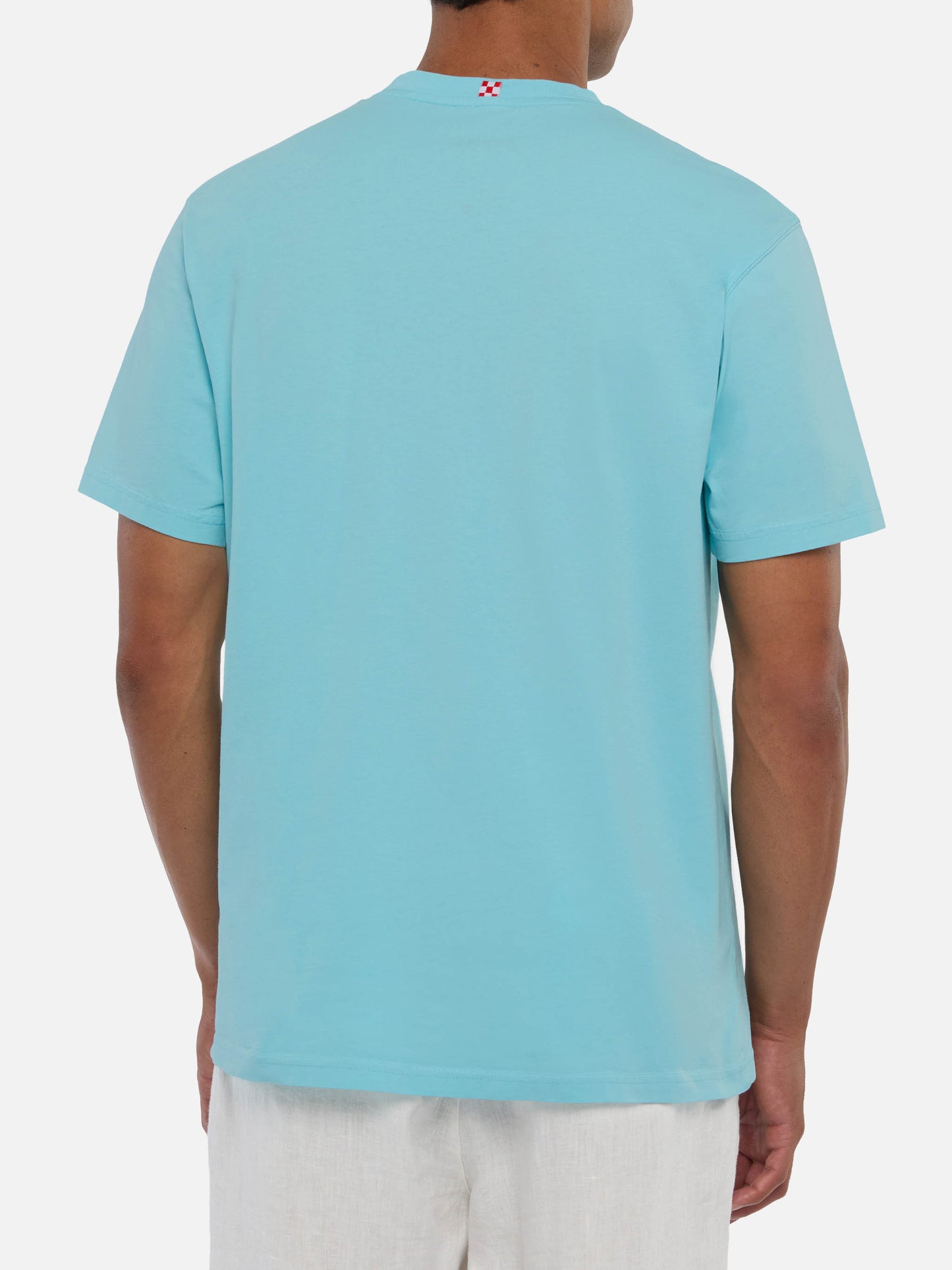 Tshirt in cotone da uomo Austin con ricamo Sono croccante | ALGIDA SPECIAL EDITION