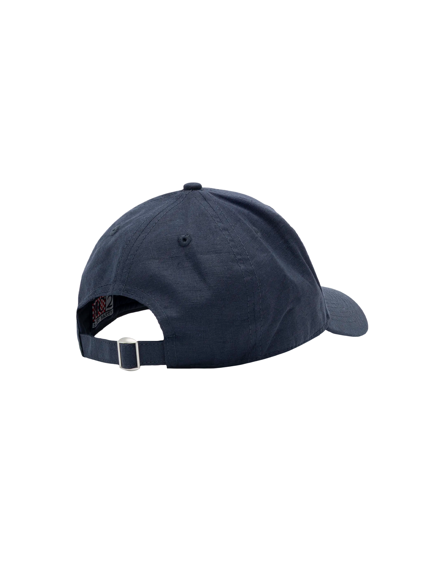 Baseballmütze aus marineblauem Baumwollleinen