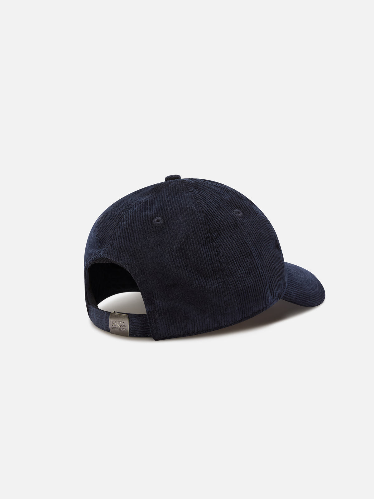 Gorra de pana Navy blue Baseball con bordado del logo 