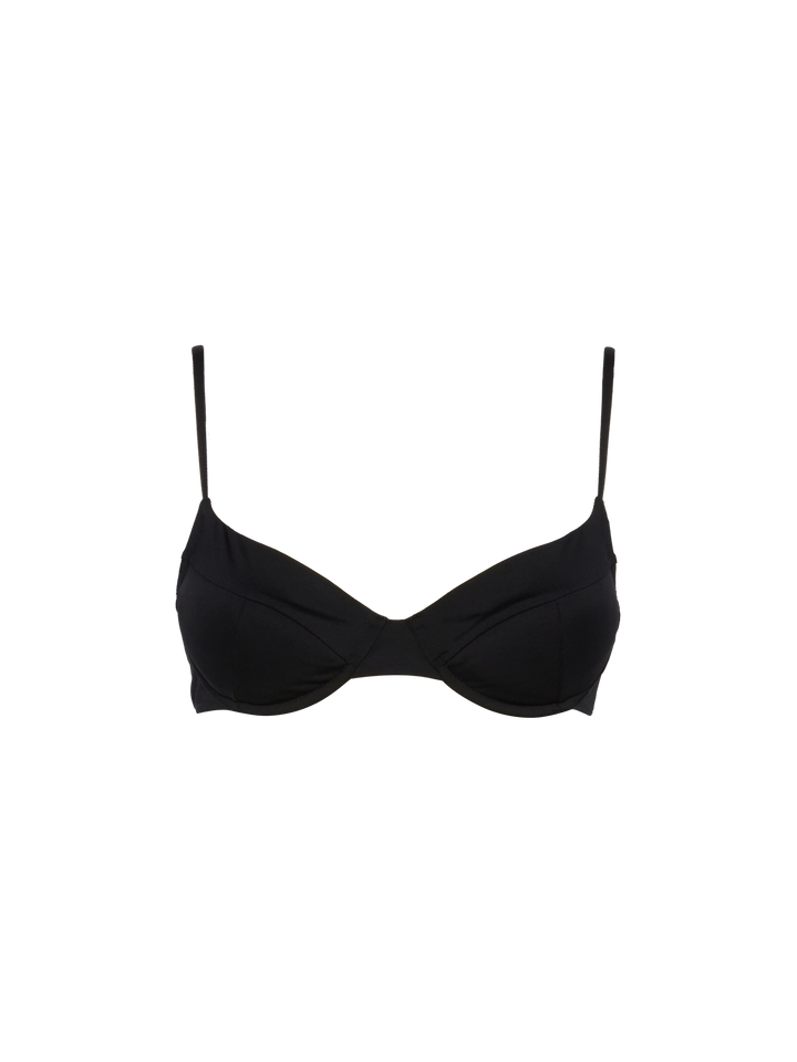 Bea underwired black bralette