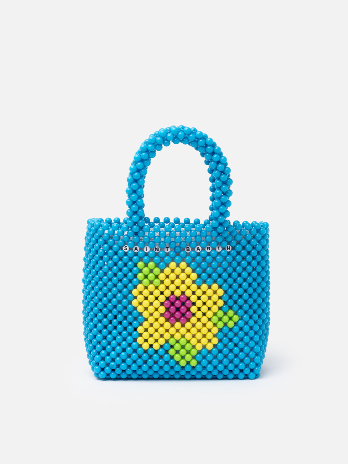 超希少本『GRAPHIS SHOPPING BAG 1』デザイン集 Mehrfarbige kleine Perlen-Tasche – MC2 Saint Barth
