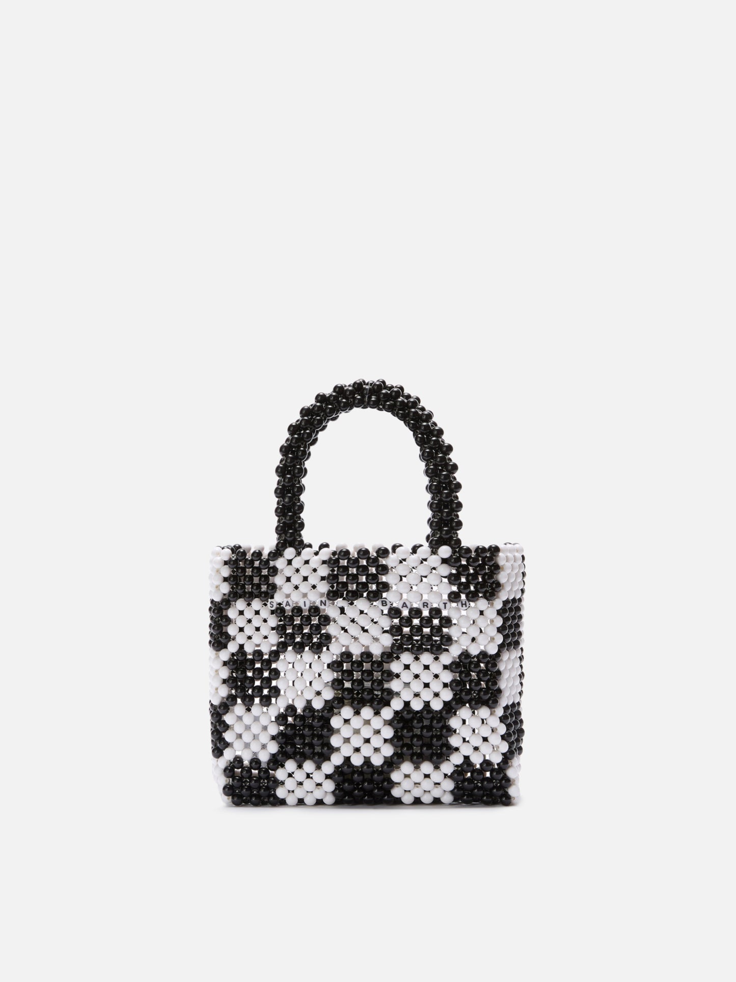 Mehrfarbige kleine Tasche mit Perlen