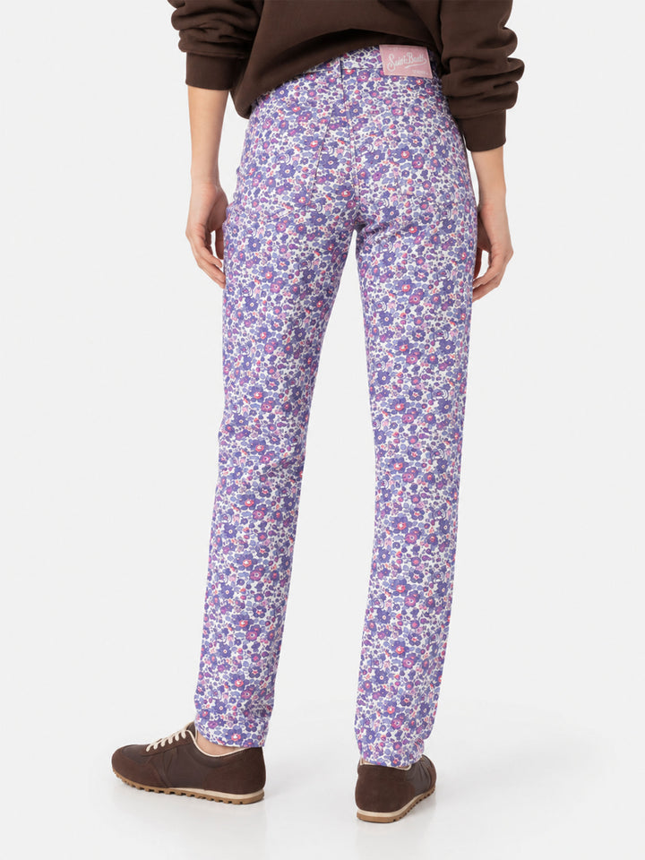 Belleville Betsy floral print denim jeans | Special Edition