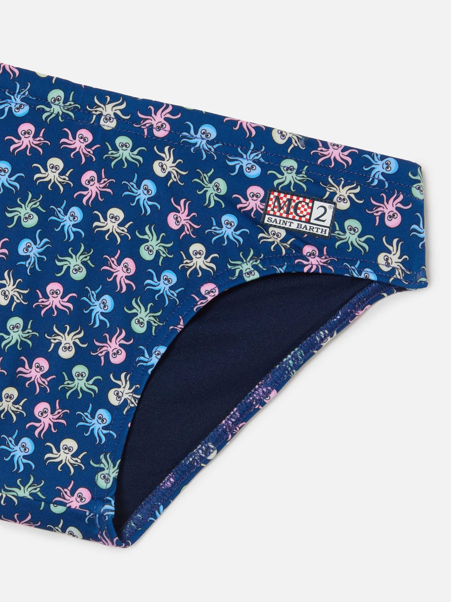 Slip mare Billy con stampa all-over polipi