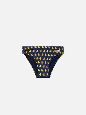 Billy swim briefs with all-over Ducky print