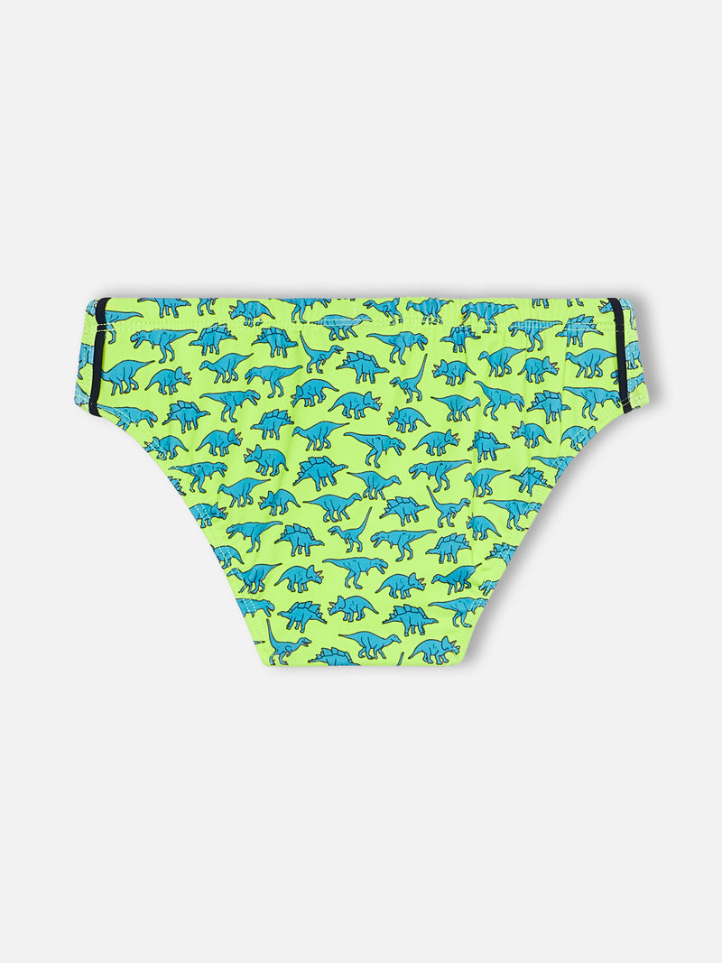 Slip mare bambino Billy con stampa dinosauri