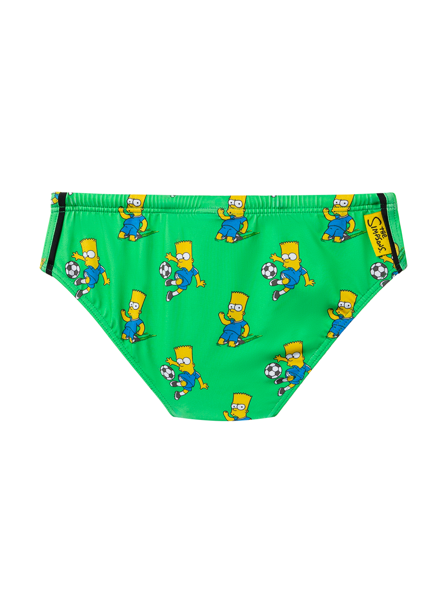 Boy swim briefs Billy with  Bart Simpson footlball player print | THE SIMPSON SPECIAL EDITION