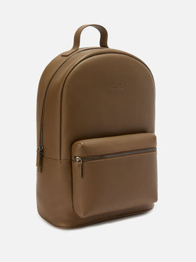 Backpack in brown leather
