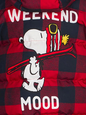 Piumino imbottito da bambino con cappuccio stampa Snoopy | Peanuts Special Edition