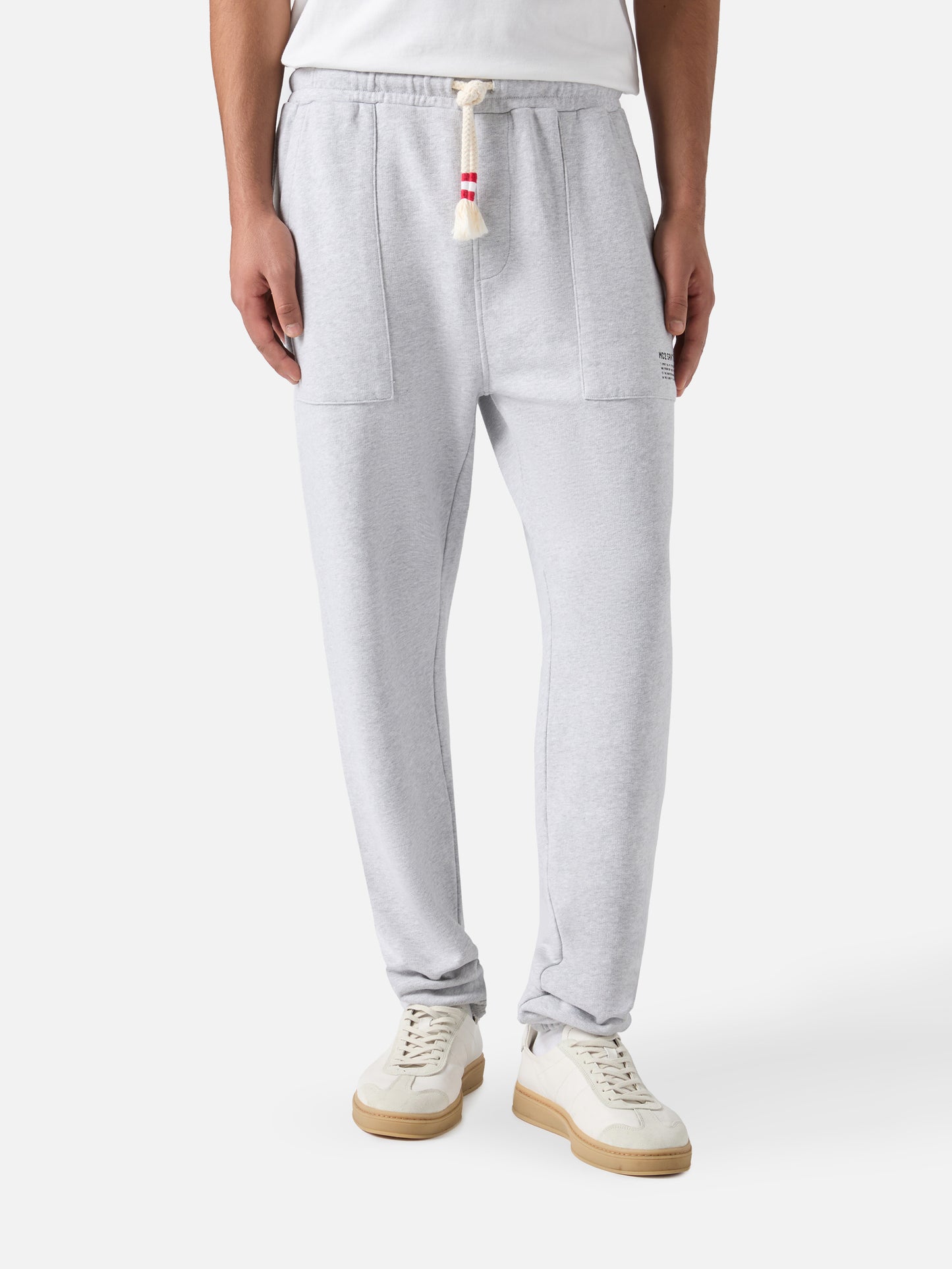 Grey mélange track pants Bolt