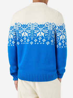 Bestickter Sweater Bombardino Courmayeur 