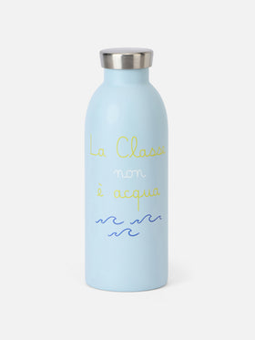 24Bottles 500ml Flasche mit La Classe non è Acqua Aufdruck | 24 BOTTLES SPECIAL EDITION