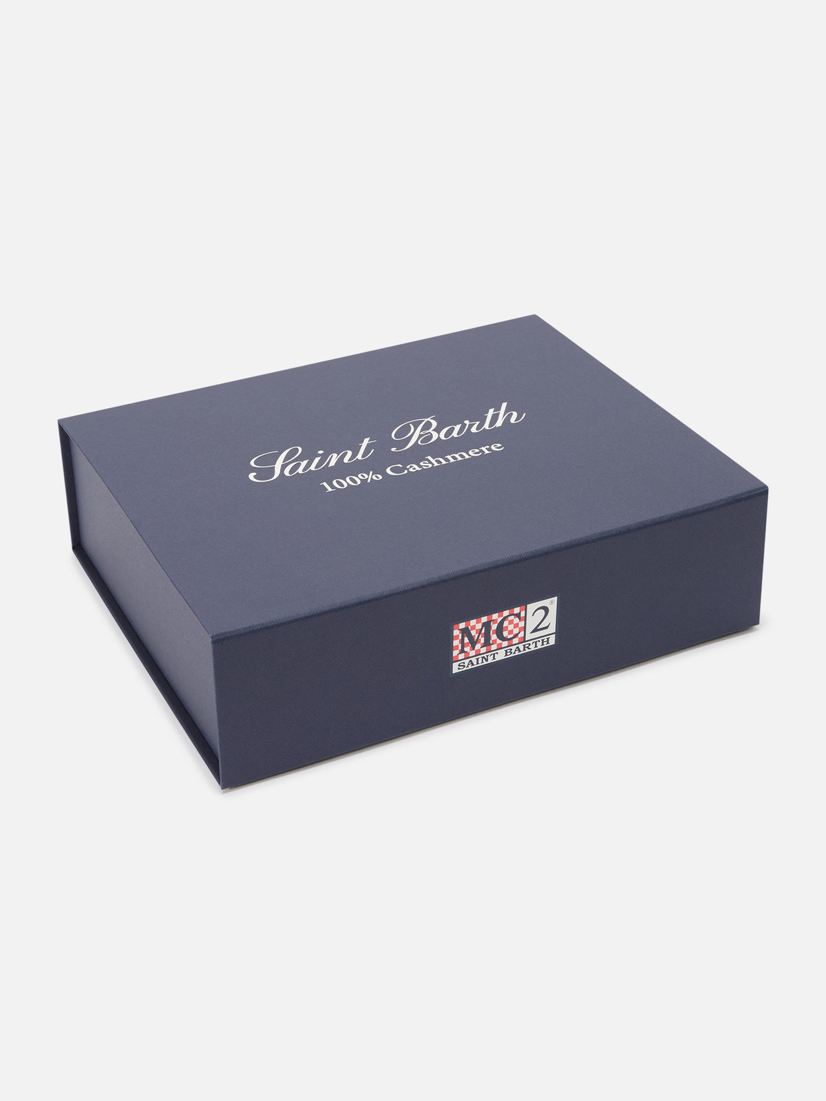 Set aus beigem Kaschmir-Beanie und Schal 