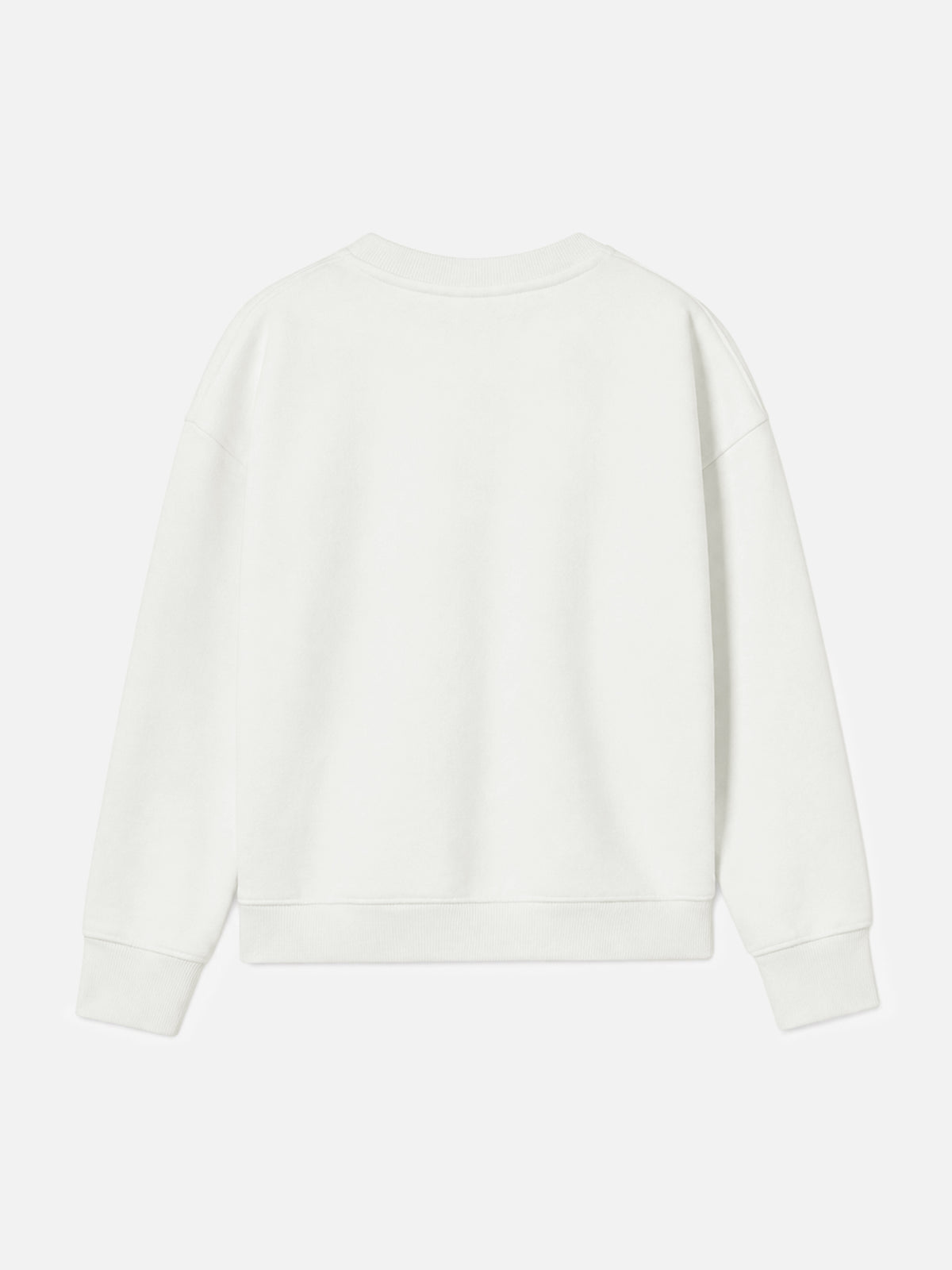 Sudadera para niña con parche de rizo St. Barth multicolor 