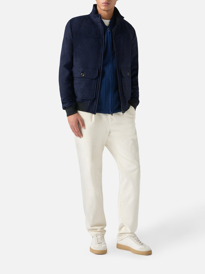 Navy blue thermo jacket Byron