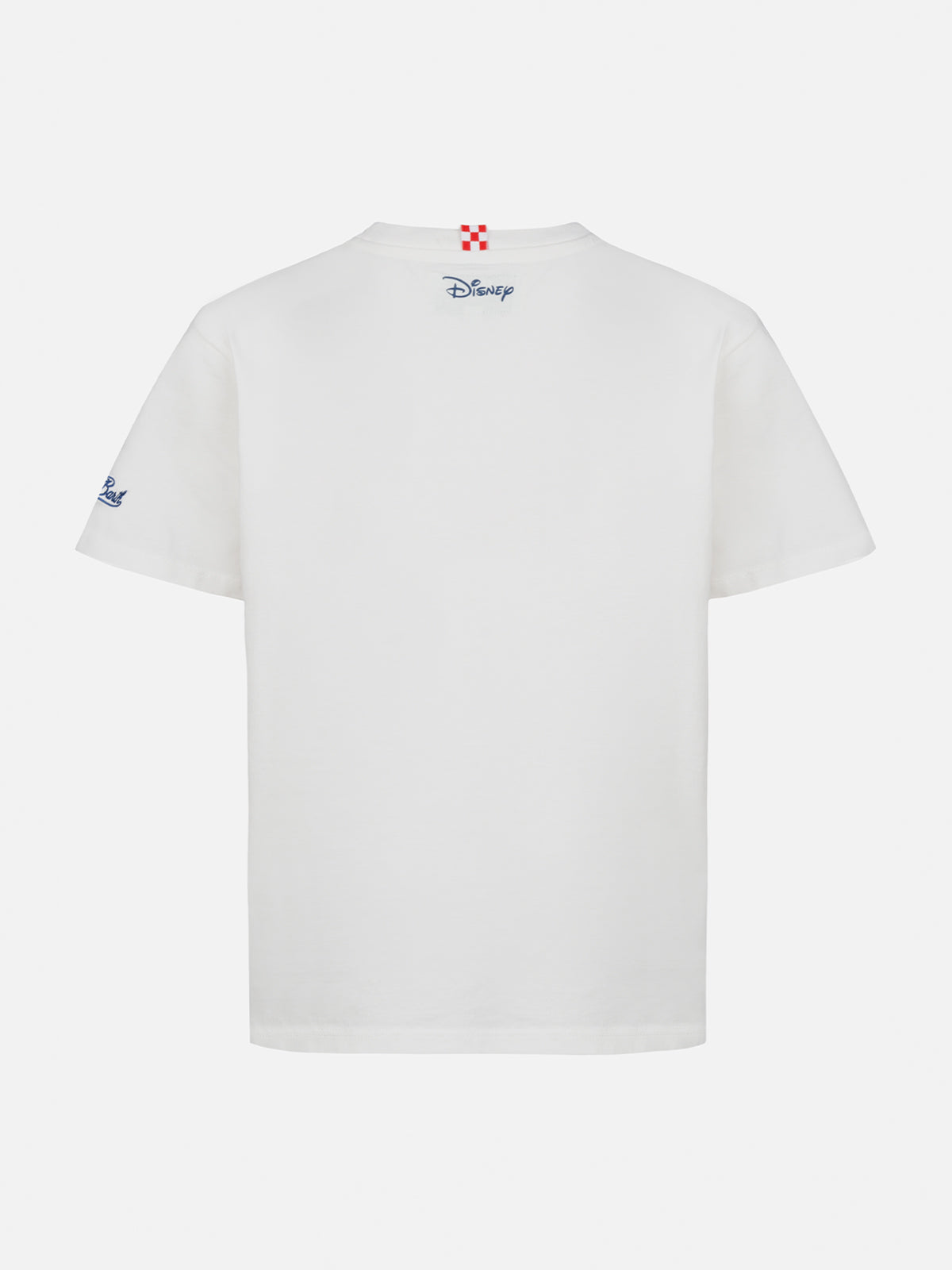 Schweres Baumwoll-T-Shirt für Jungen mit Cameron Mickey-Aufdruck und St. Barth Bomber-Stickerei | DISNEY SPECIAL EDITION