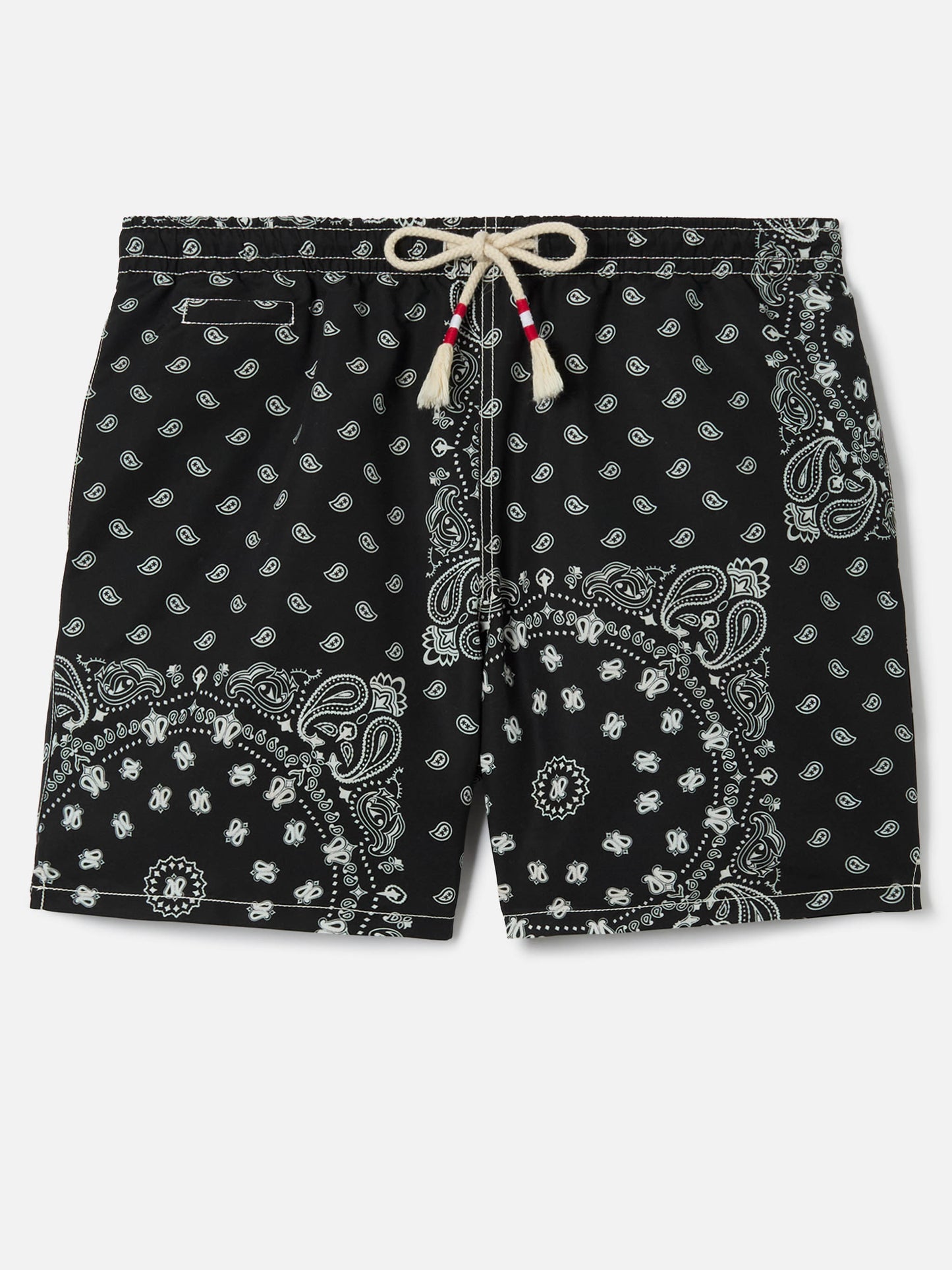 Costume mare Caprese con stampa bandana nera