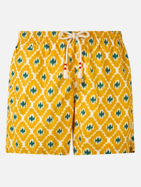 Man swim shorts with geometric print
