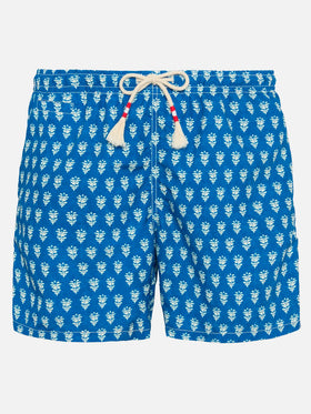 Mittellange Badeshorts Caprese mit Blumenprint