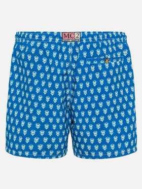 Mittellange Badeshorts Caprese mit Blumenprint