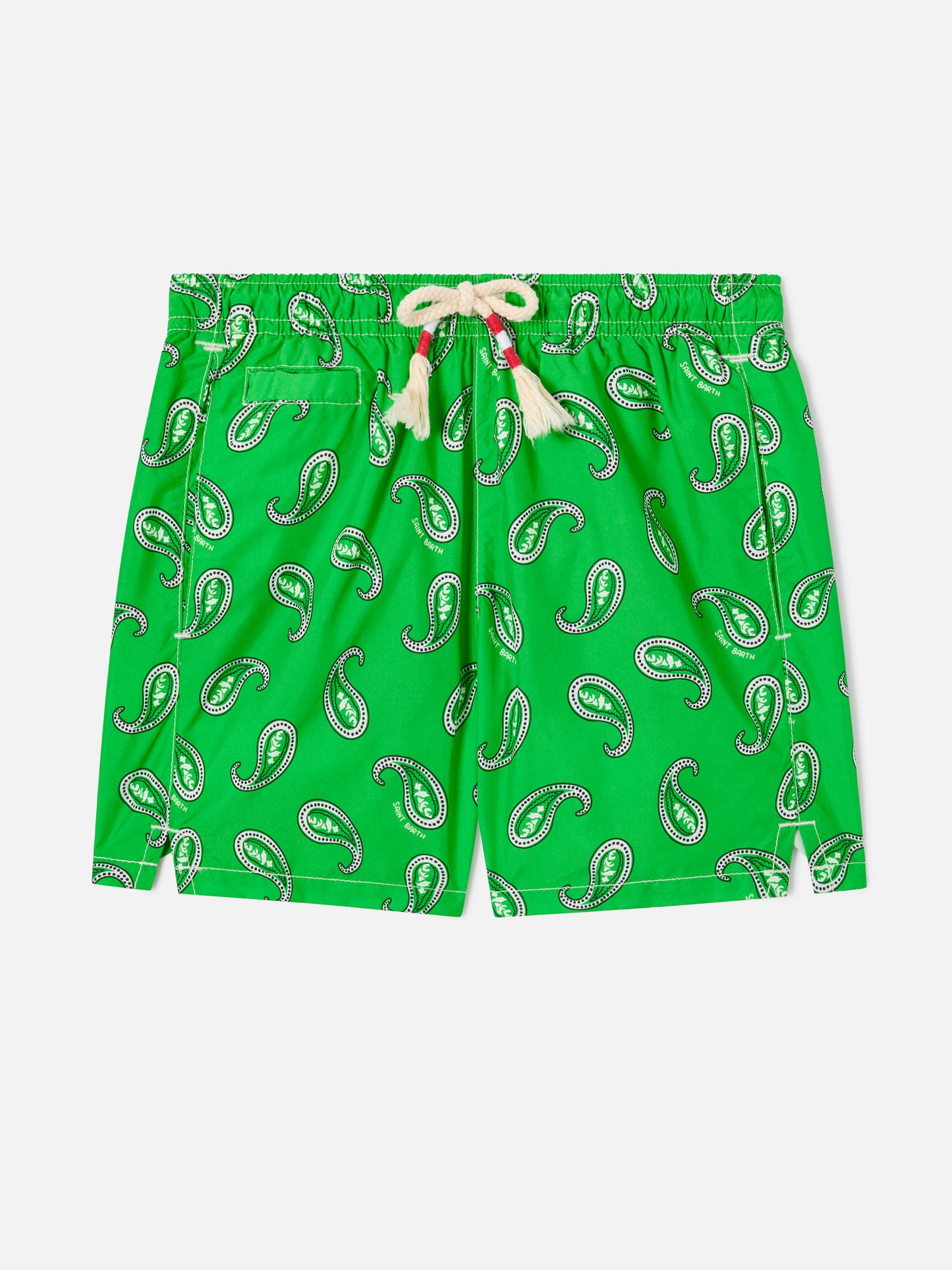 Costume da bagno da bambino con stampa paisley