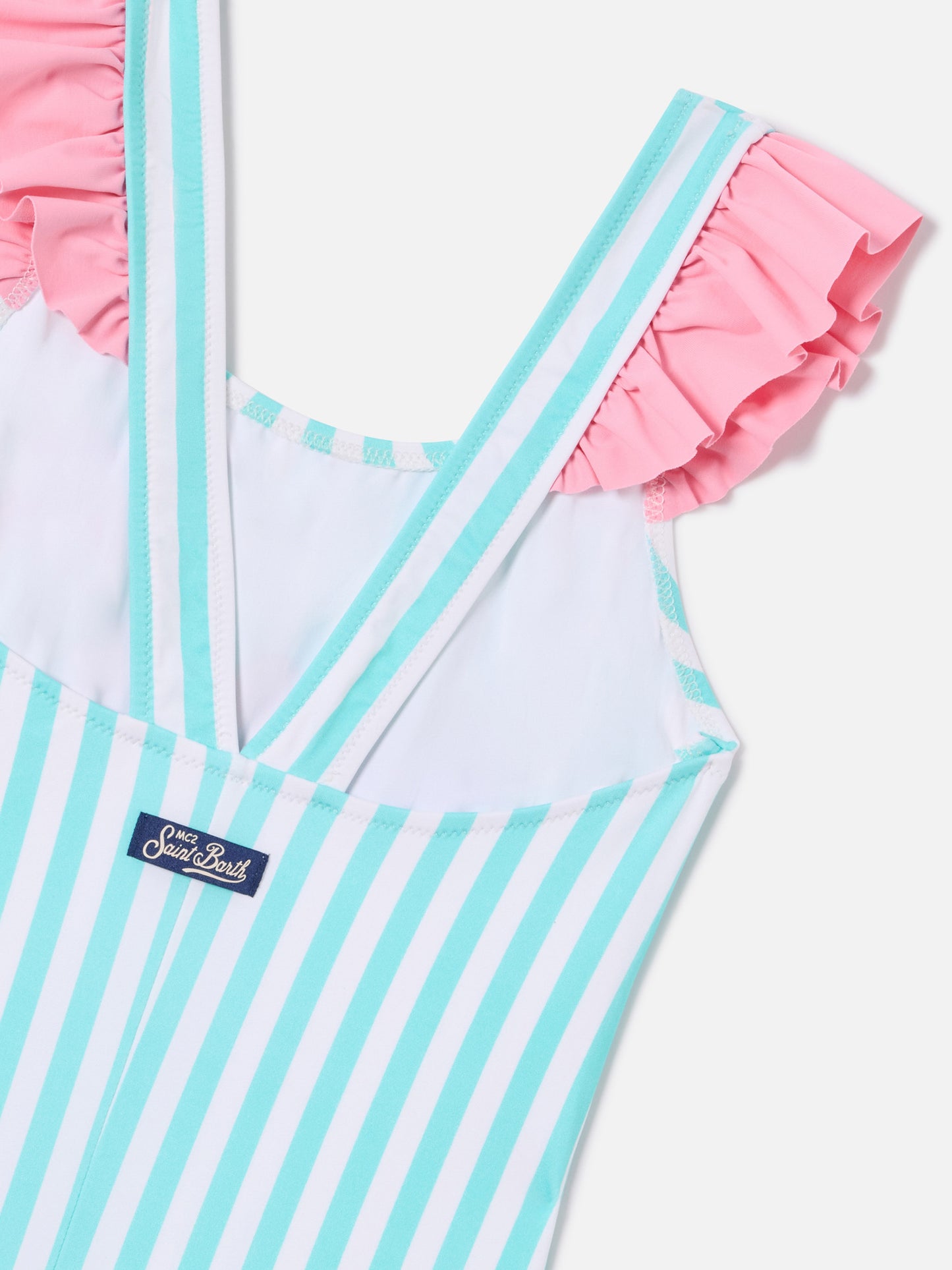 Costume intero Carol con stampa Minnie a righe | Special Edition