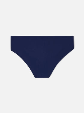 Cayo solid navy blueswim briefs